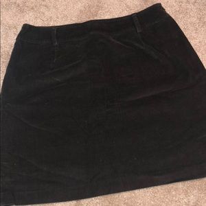 Gray Sz 14 fine Corduroy Skirt
